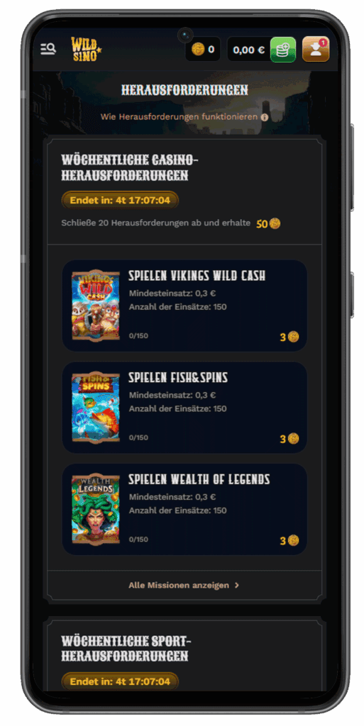 Wildsino Casino Shop